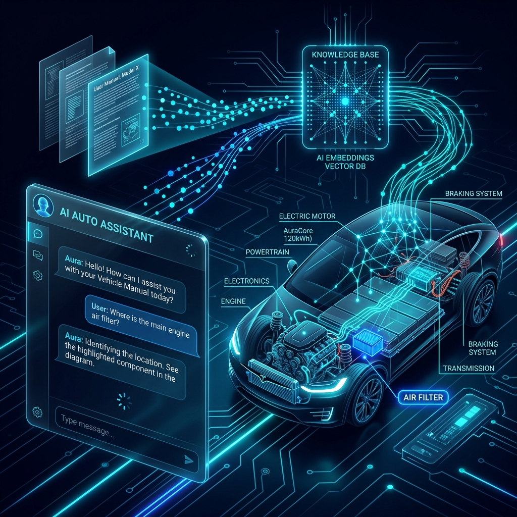 Car Manual RAG Assistant screenshot